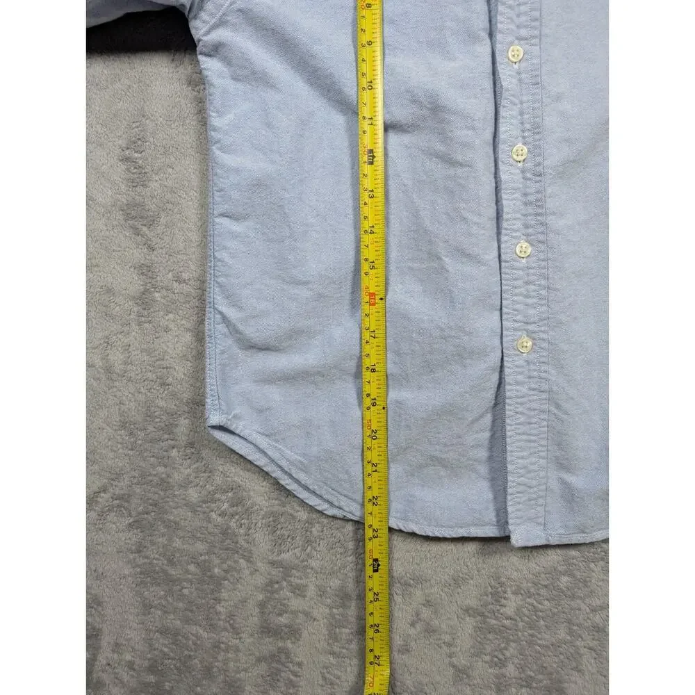 Ralph Lauren J Crew Button Front Shirt Youth Size 12 Medium Lot Of 2 Casual